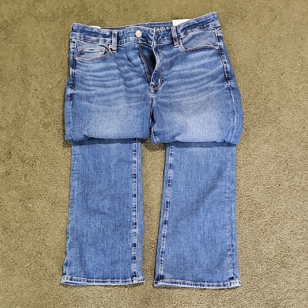 American Eagle Denim Jeans 12 Long nwt